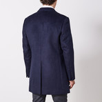 Double Breasted Coat // Navy (US: 38S)