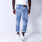 Distressed Jeans // Blue (30WX30L)