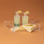 Balsamo Lucite Tray (Square)