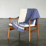 Cumberland Blue Throw Blanket