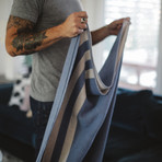 Cumberland Blue Throw Blanket