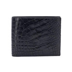 Exotic Alligator Wallet // Black