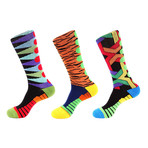 Tiger Athletic // Multi Color // Pack of 3 (Multicolor)