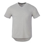 Spotless // V-Neck Short Sleeve Shirt // Cool Gray (2XL)