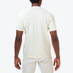 Capture // Synchknit Short Sleeve Shirt // White Floss (L)