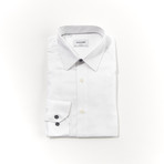 Tony Tailored Fit Long Sleeve Dress Shirt // White (US: 17.5R)
