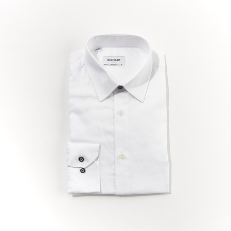 Tyler Tailored Fit Long Sleeve Dress Shirt // White (US: 14.5R)