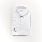 Tyler Tailored Fit Long Sleeve Dress Shirt // White (US: 17R)