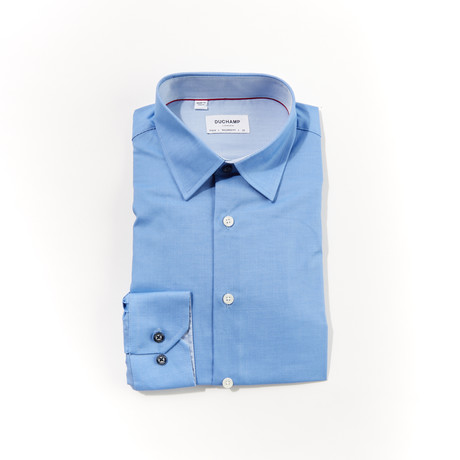 Jesse Tailored Fit Long Sleeve Dress Shirt // Sky Blue (US: 14.5R)