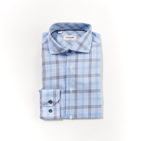 William Tailored Fit Long Sleeve Dress Shirt // Blue (US: 14.5R)