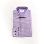 Jonathan Tailored Fit Long Sleeve Dress Shirt // Purple (US: 15.5R)
