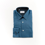 Dylan Tailored Fit Long Sleeve Dress Shirt // Teal (US: 17.5R)