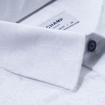 Tony Tailored Fit Long Sleeve Dress Shirt // White (US: 17.5R)