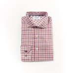 Patrick Tailored Fit Long Sleeve Dress Shirt // Red (US: 17.5R)