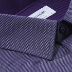 Jeremy Tailored Fit Long Sleeve Dress Shirt // Purple (US: 15.5R)