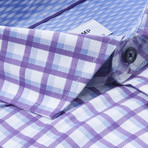 Jeffrey Tailored Fit Long Sleeve Dress Shirt // Purple (US: 15R)
