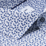 Rico Tailored Fit Long Sleeve Dress Shirt // Navy (US: 14.5R)