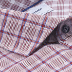 Patrick Tailored Fit Long Sleeve Dress Shirt // Red (US: 18R)