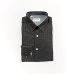 Jerry Tailored Fit Long Sleeve Dress Shirt // Charcoal (US: 17.5R)