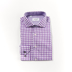 Simon Tailored Fit Long Sleeve Dress Shirt // Purple (US: 15.5R)