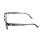 UnisexSF866S Sunglasses // Striped Gray