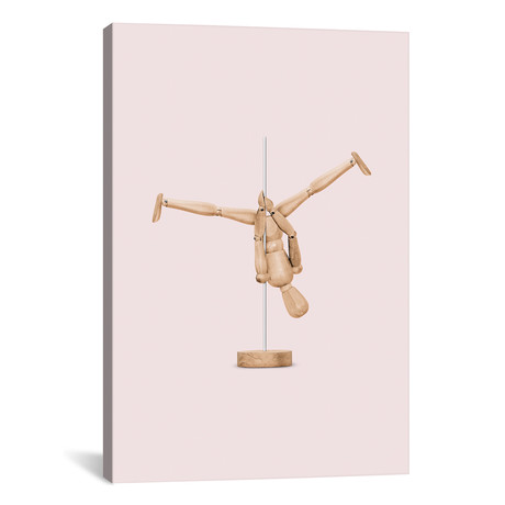 Poledance Mannequin // Jonas Loose (18"W x 26"H x 0.75"D)