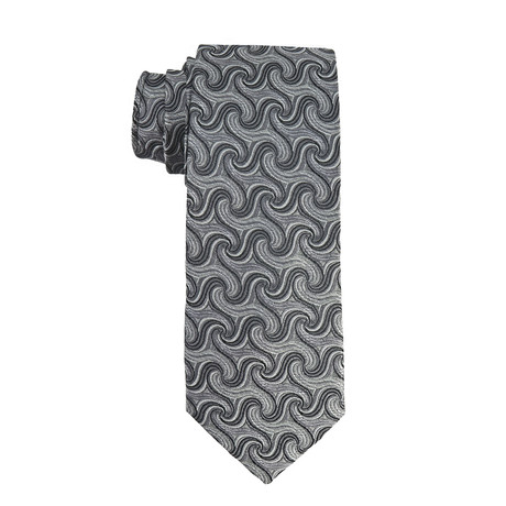 Canopus // Men's Silk Necktie // Gray