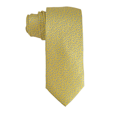 Denebola // Men's Silk Necktie // Yellow