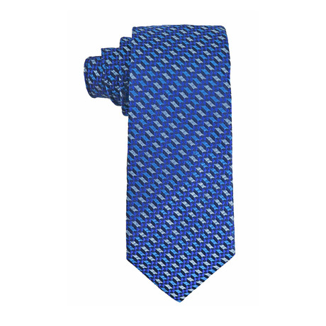 Proxima // Men's Silk Necktie // Blue