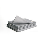 Alpha™ Self-Cleaning Sheets Deluxe Silver Set // Standard Pillows (Queen)