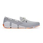 Breeze Lace Loafer // Gray + White + Orange (US: 9)