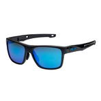 Men's Crossrange Sunglasses // Black Prizm + Sapphire