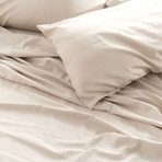 Miracle Sheet Set // Extra Luxe Sateen // Sand (Twin)