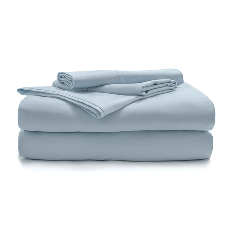 Miracle Sheet Set // Extra Luxe Sateen // Sky Blue (Twin)