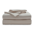 Miracle Sheet Set // Extra Luxe Sateen // Sand (Twin)