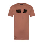 Statement Distressed T-Shirt // Copper (S)