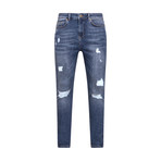 Distressed Jeans // Blue (34S)