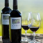 Alexander Valley Vineyards CYRUS Red Blend // Set of 2