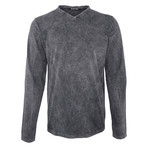 Leroy Long Sleeve Shirt // Anthracite (2X-Large)