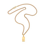 Golden Ratio Pendant Necklace // Gold