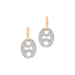 Roberto Coin 18k Two-Tone Gold Diamond Earrings II