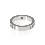 Bulgari Bulgari 18k White Gold Diamond Ring II // Ring Size: 6