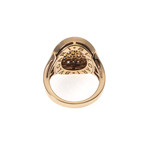 Bulgari Curvo 18k Rose Gold Diamond Ring // Ring Size: 6.25