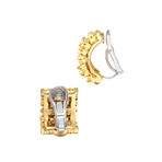 Roberto Coin 18k Two-Tone Gold Diamond Earrings I