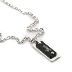 Gucci Sterling Silver Pendant Necklace II