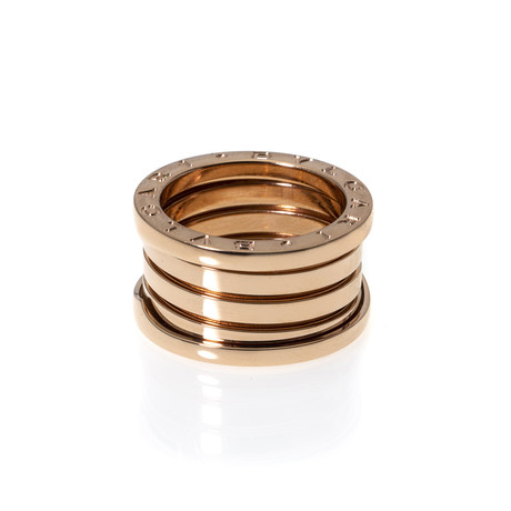 Bulgari B Zero 18k Rose Gold Band Ring // Ring Size: 6 (Ring Size: 5.25)