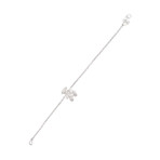 Gucci 925 Silver Teddy Bear Bracelet