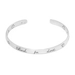 Gucci Blind For Love Sterling Silver Bracelet II