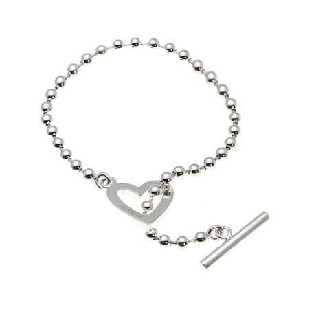 Gucci Boule Sterling Silver Link Bracelet