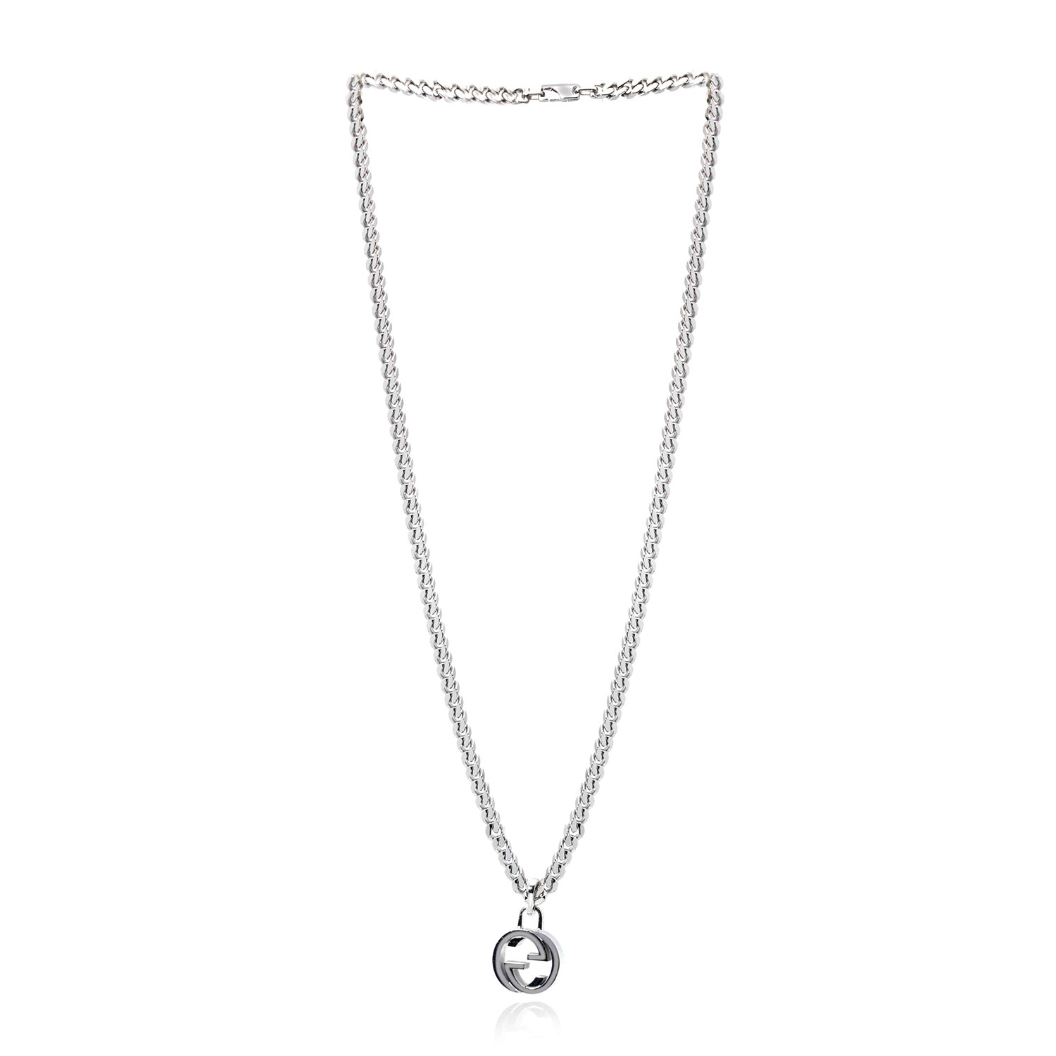Gucci Sterling Silver Pendant Necklace II - Luxury Jewelry - Touch of ...